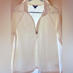 Eddie Bauer half zip Size L